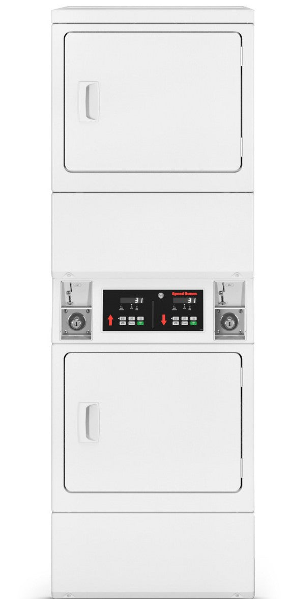 Speed Queen Coin-Operated Gas Dryer, SDGNCRGS116TW01 - Midwest