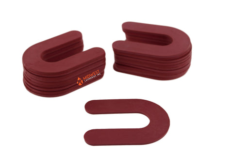 1/8" Red Shims for Sale