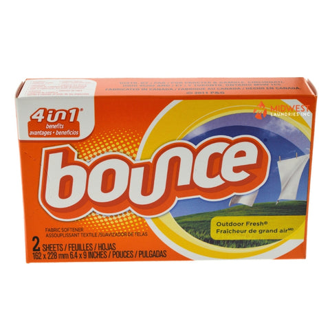 Bounce Dryer Sheets, Vended Case of 156