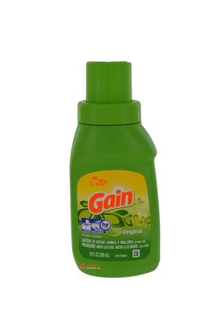 Cases of 10oz Gain Detergent