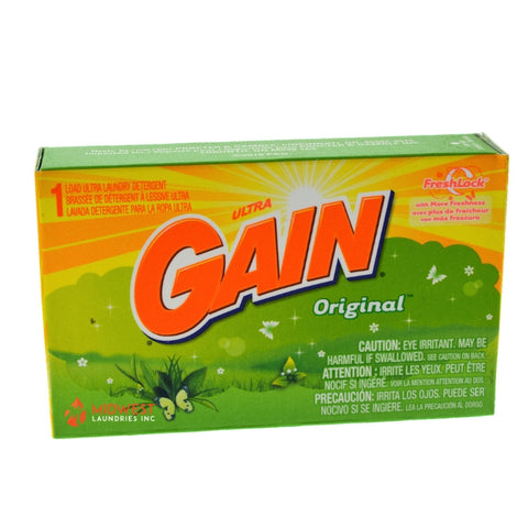 Gain Powder Detergent - case of 156