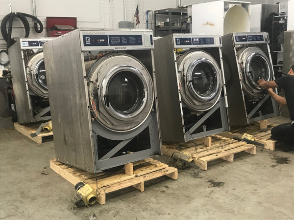 Rebuilding Process at Midwest Laundries Dexter Washers