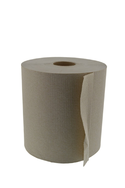 brown roll towel case of 6