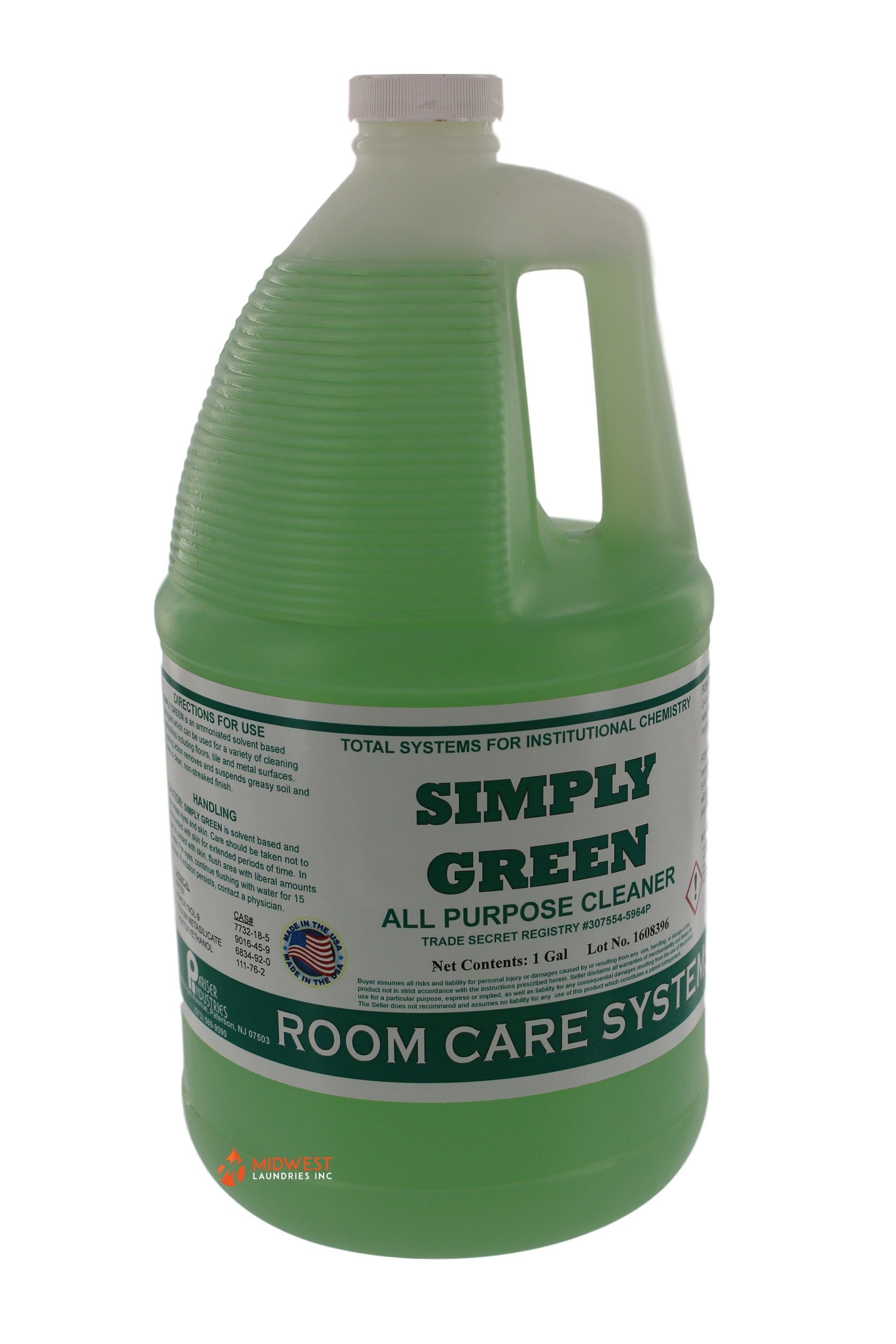 Simply Green Liquid Color Simply Green All Purpose - 1 Gallon - Midwest Laundries Inc