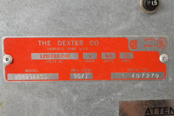 Dexter WCN25AASS (T400), 30lb